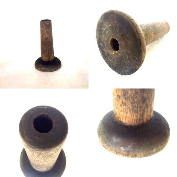 Vintage millinery thread spool - image 3