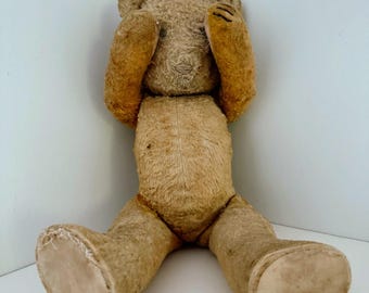 Osito de peluche antiguo de mohair