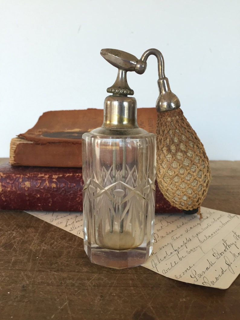 Perfume Crystal Bottle Dressing Table Cosmetics Ladies Etsy