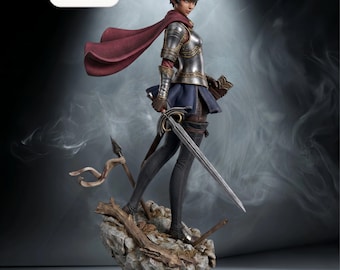 Berserk – Casca | Ascension STL Statue | 3D Print Model | Digital STL File