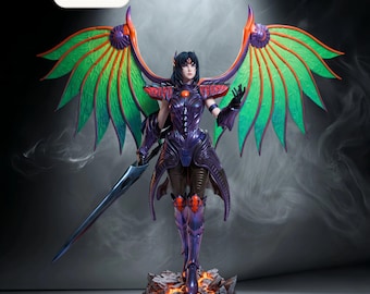 The Legend of Dragoon – Rose | Sovereign STL Statue | 3D Print Model | Digital STL File
