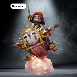 Clair Obscure: Expedition 33 – Chibi-liknande | Sovereign STL-staty | 3D-utskriftsmodell | Digital STL-fil