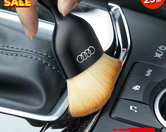 Car AC Vent Cleaning Brush for Audi A3 A4 A5 A6-Dashboard Air Outlet Dust Cleaner Tool