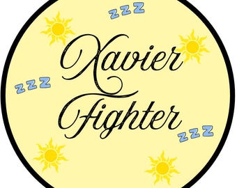 Xavier Fighter Button: show love to the best deep space hunter