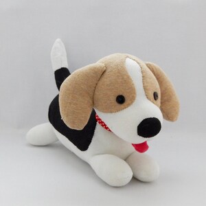 Beagle Puppy Plush Toy Dog Stuffed Animal Stuffed Doll Etsy