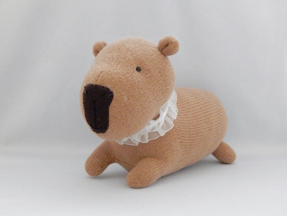 stuffed capybara