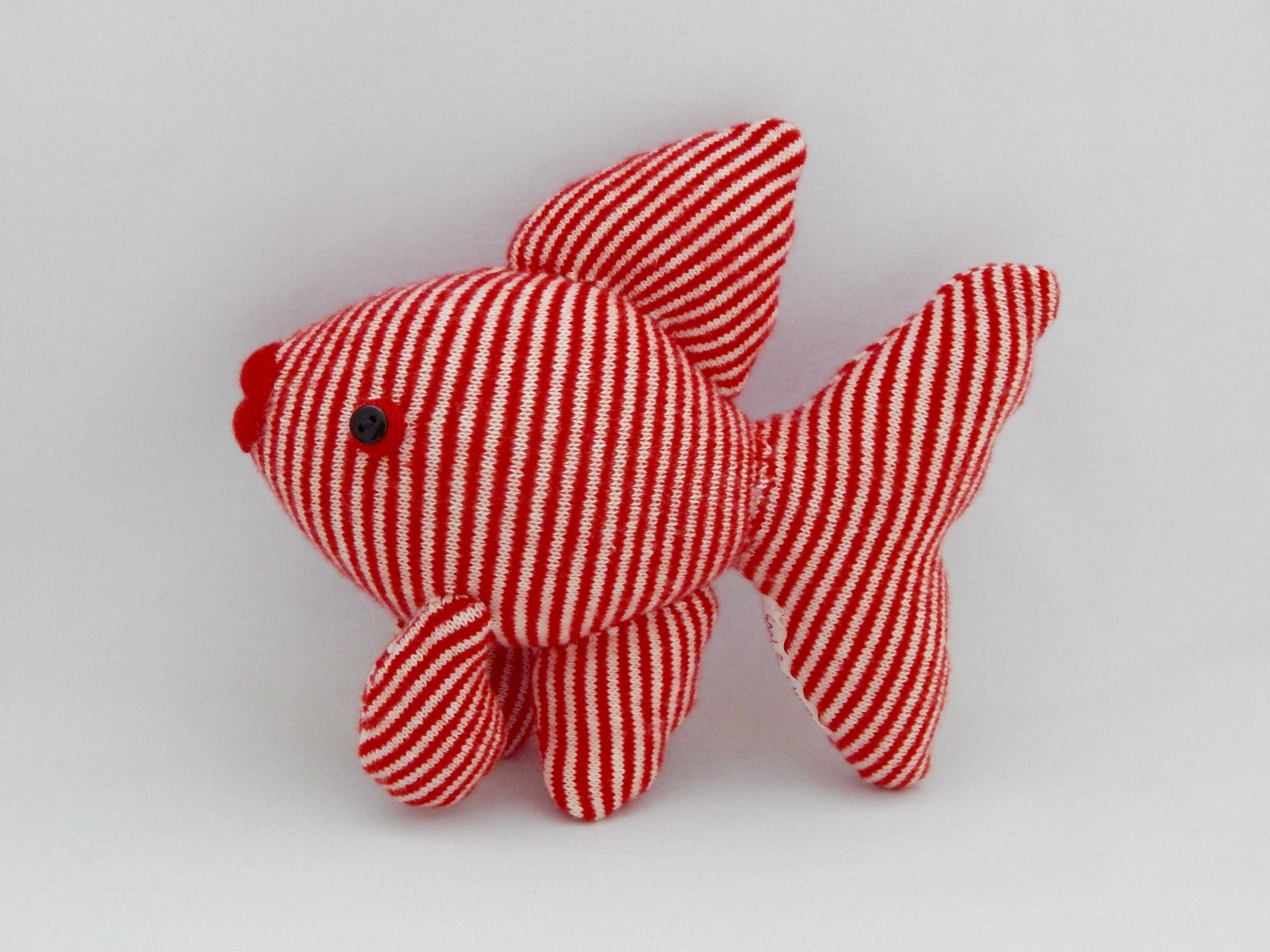 Goldfish Plush Toy Fish Plushie Stuffed Animal Sock Monkey | Etsy