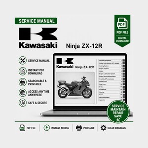 Kawasaki Zx 12r - Etsy