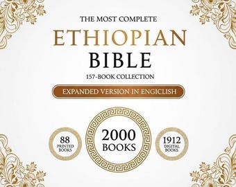 The Complete Ethiopian Bible Expanded Edition | 157-Book English Hardcover | Ancient Scriptures, Enoch & Apocrypha