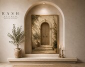 Mediterranean Doorway Wall Art – Rustic Coastal Interior Decor (Digital Download)
