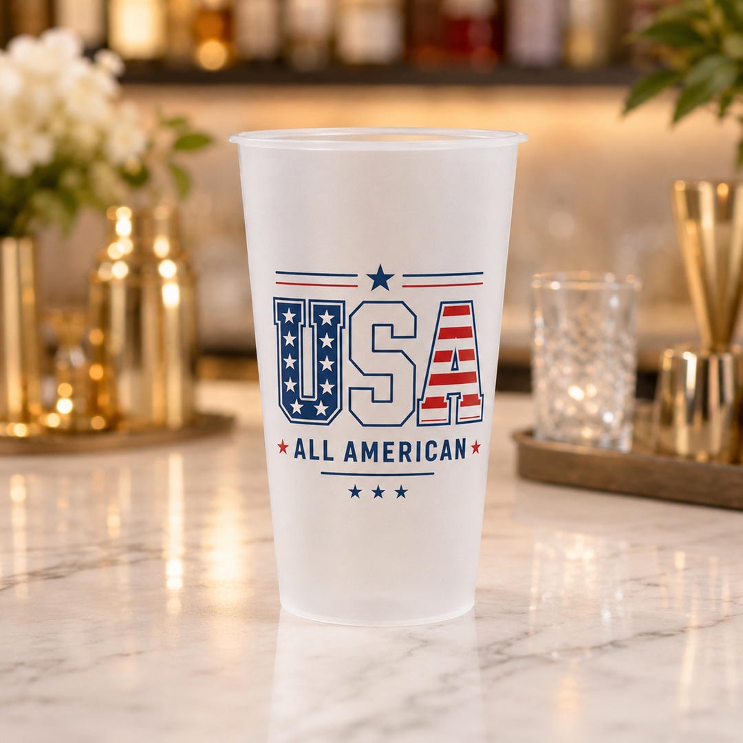 Custom Family Cookout Party Favors, Personalized Frosted Plastic BBQ ...