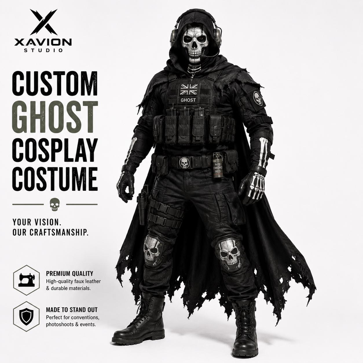 Ghostface dbd costume - Etsy 日本