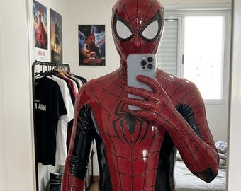 Spiderman Costume, Spider Man Cosplay Suit, Superhero Bodysuit, Comic Con Costume, Halloween Outfit, Custom Adult Cosplay