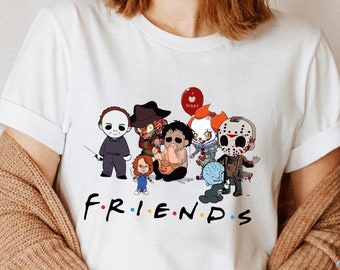 Horror Friends Shirt - Etsy