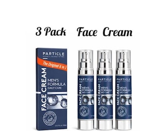 Men's Daily Face Cream | Hydrating Moisturizer, Hyaluronic Acid, Jojoba Oil, Vitamin E