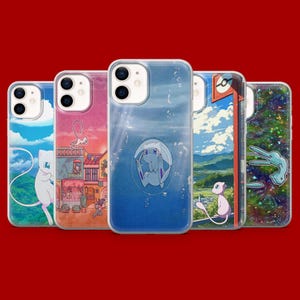 Mew Phone Case - Etsy Mew Phone Case - Etsy