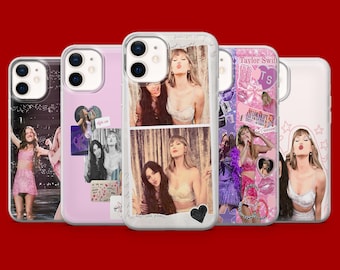 Olivia Rodrigo mobilskal Taylor Swift Collab-fodral för iPhone 17Pro, 16, 15, 14, 13, 12 Samsung S26, S25, S24, S23Fe, A16, A56, Pixel 10
