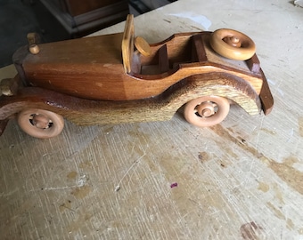 Handmade stained roadster.