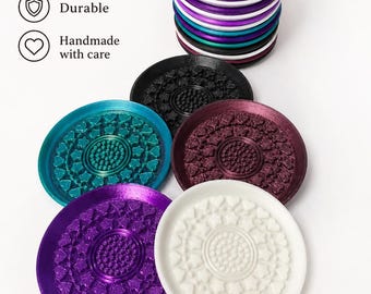 3D Printed Makeup Brush Cleaner Pad | Heart Pattern Scrubber Tool