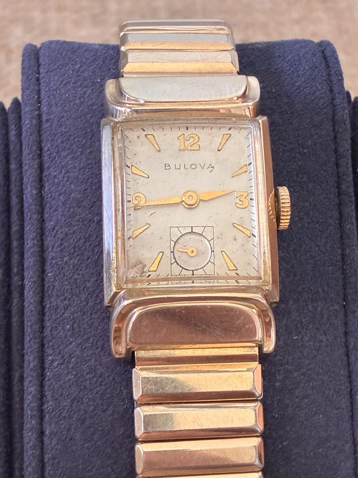 Bulova Tank Watch - Etsy