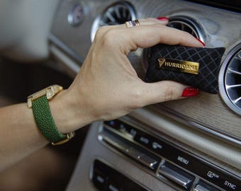 Hurricane Luxury Car Air Freshener – Designer Aroma Sachet, Long Lasting Fragrance