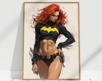 Batgirl Poster | Gotham's Protector | Cinematic Wall Art Print