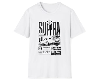 Supra Graphic Tee | Toyota Supra Illustration Shirt