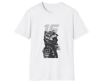 Racing Helmet 15 T-Shirt | Motorcycle Helmet Graphic Tee