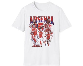 Arsenal Players Collage T-Shirt | Football Soccer Club Tee
