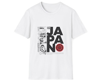 Japan Car Wheel Graphic T-Shirt | JDM Racing Typography