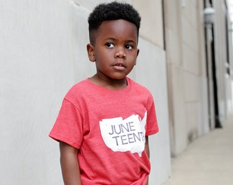 RTS Juneteenth Tee | Kids Juneteenth Shirt | Toddler Juneteenth Tshirt | BIPOC Shirt | Equality Shirt | Inclusion Tee | June 19 Baby Tee