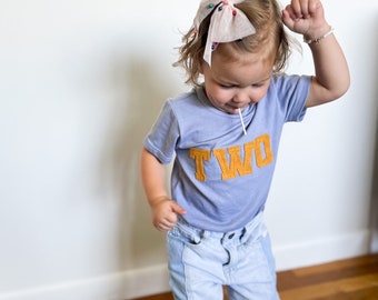 Varsity Letters | Toddler Birthday Shirt | Kids Varsity | Kids Birthday Shirt 2 Kids Birthday Shirt 3 First Birthday Shirt Varsity Numbers