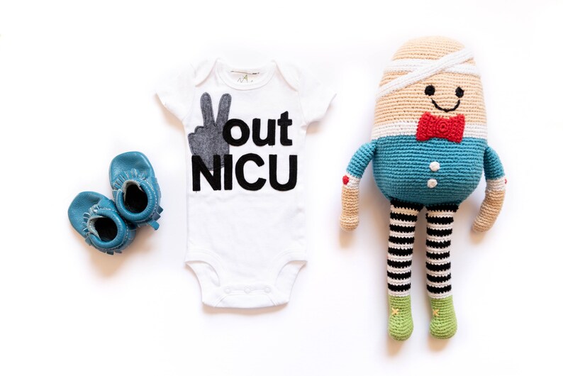 Coming Home Outfit; Peace Out NICU Baby Shirt; Newborn Shirt; Baby Shower Gift