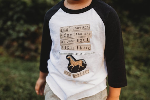 van morrison into the mystic t shirt