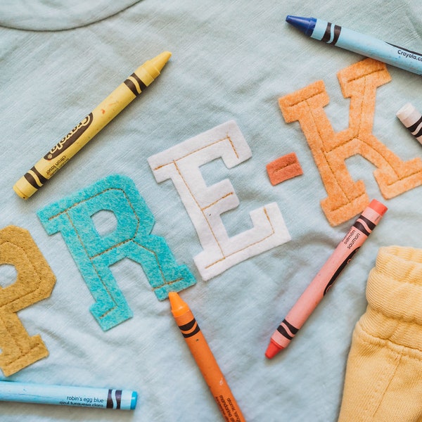 First Day of Pre K Shirt | Hello PreK Tee Pre-K Preschool Boy Girl Teal Toddler Back to School TShirt kids t-shirt Four Year Old Birthday