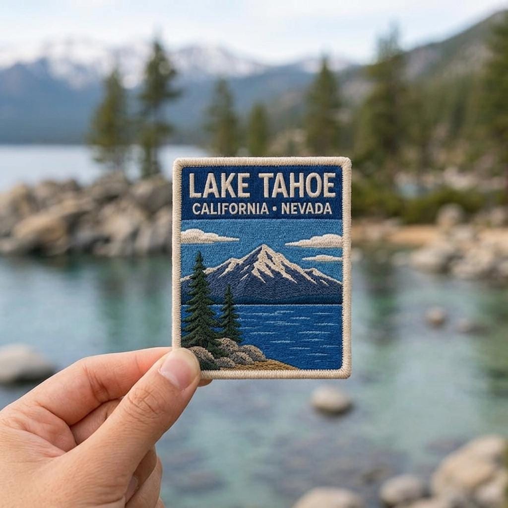 Lake Tahoe Patches - Etsy