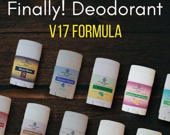 Choose Scent - Summer Supersized V17 Finally! The Original Natural Deodorant that actually works