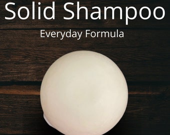 Solid Shampoo Bar ~Everyday Formula ~  SLS Free Shampoo Bar ~ Sulfate Free Shampoo ~ Conditioning Shampoo ~ Zero Waste Shampoo Bar ~