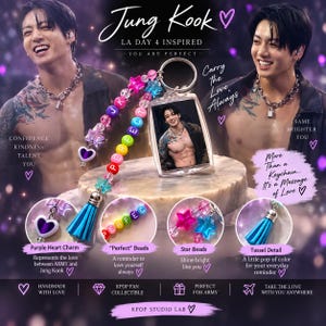 Jungkook Keyring - Etsy