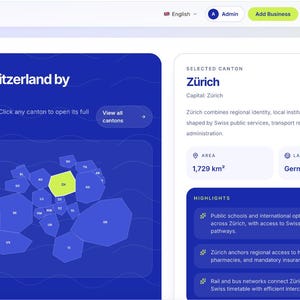 Connect Swiss App Source Code | React Native Expo Next.js Business Directory (Digital Download) image 4