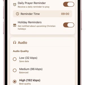 Bible Prayers App Source Code | React Native Expo Christian Faith App (Digital Download) image 6