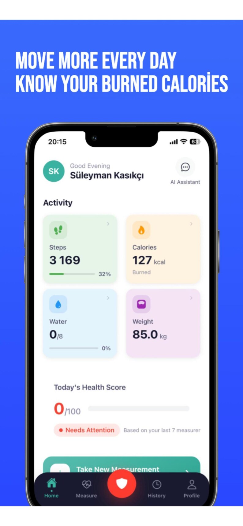 React Native AI Health Scanner Source Code | Vitals Monitoring App (Digital Download) image 3