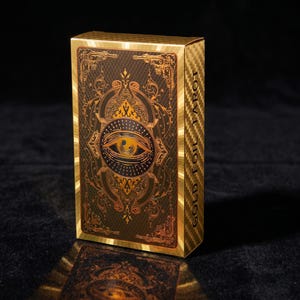 Gold foil tarot deck - Etsy 日本