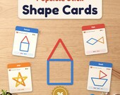 Popsicle Stick Shape Cards — photo 1