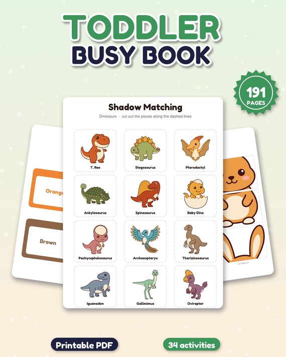 Toddler Busy Book