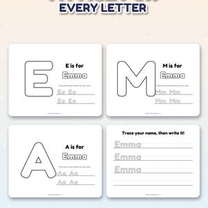 Personalized Coloring Book for Kids with Name, Custom Name Coloring Book PDF, Animal Coloring Pages, Dinosaur and Ocean, Kids Birthday Gift image 4