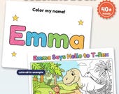 Personalized Coloring Book — Animals — photo 1
