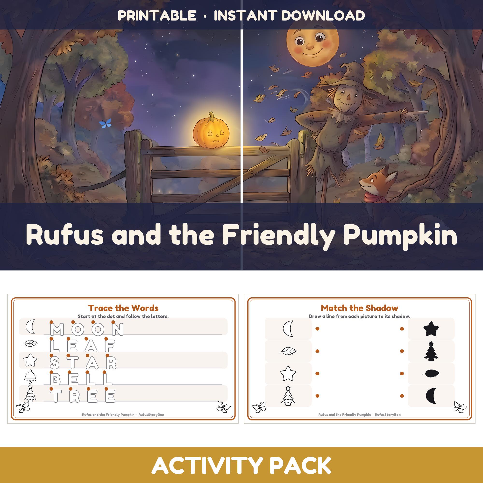 Rufus and the Friendly Pumpkin — Activity Pack