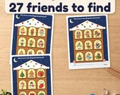 Christmas flashlight game printable - image - image 5