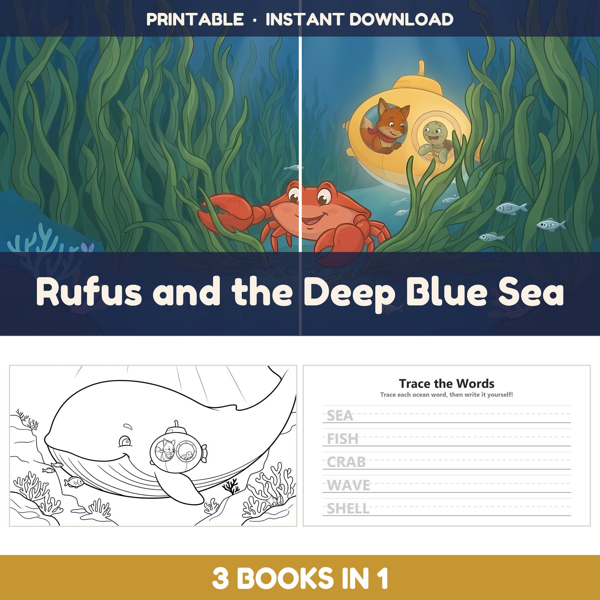 Rufus and the Deep Blue Sea — 3-in-1 Bundle